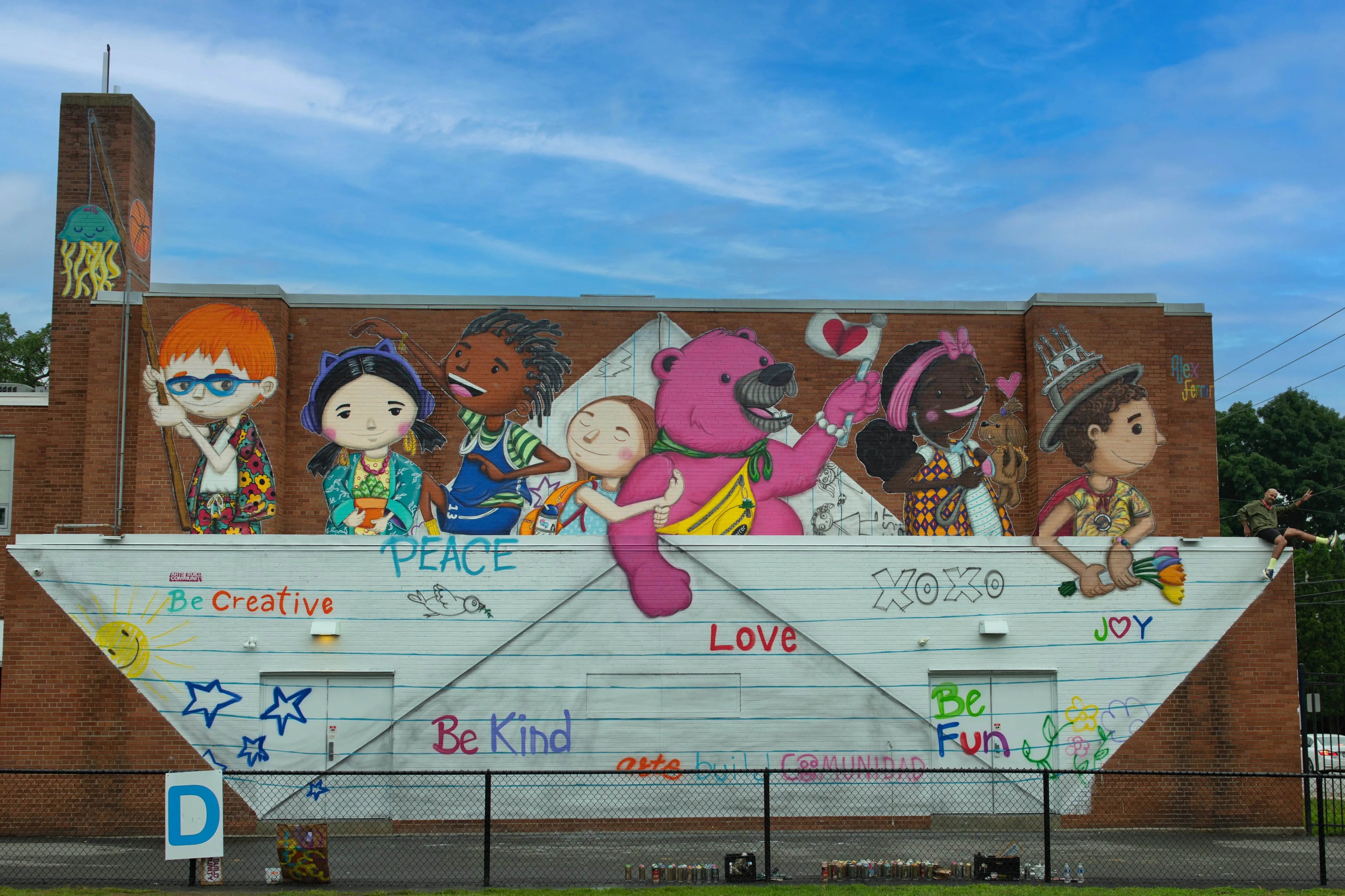 “We All Are In The Same Boat” Mural Uploaded by Alex Ferror