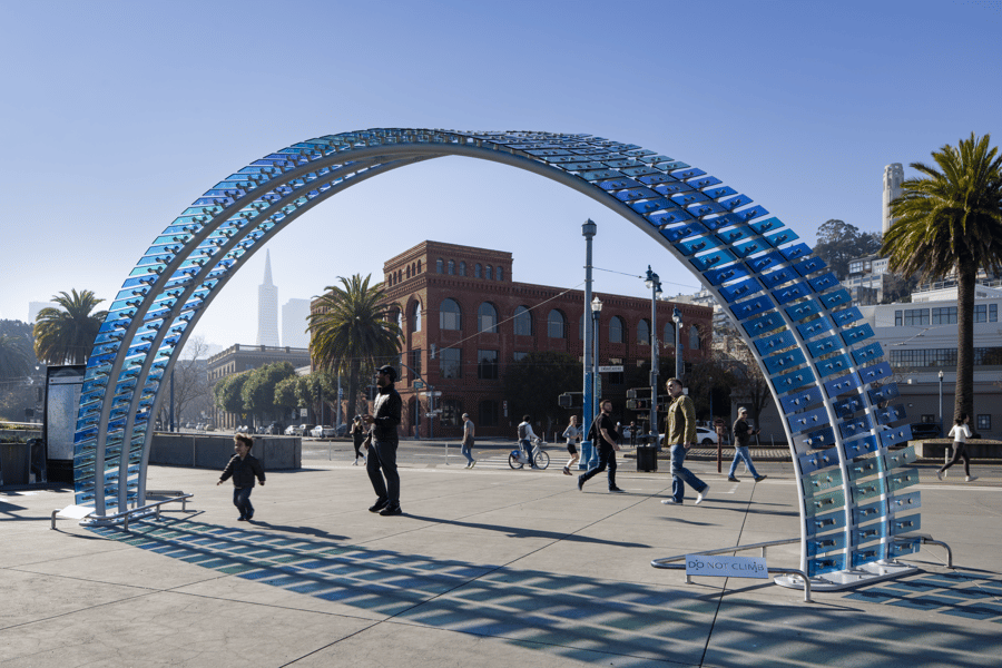 San Francisco Unveils New Archway by Artist Ana Teresa Fernández Along Iconic Waterfront Promenade