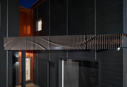 Sculptural Entryway Uploaded by KULIN MODERN