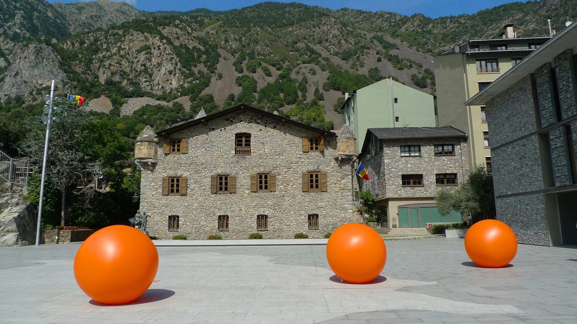 Five Orange Spheres (Series 2) Uploaded by STUART WILLIAMS