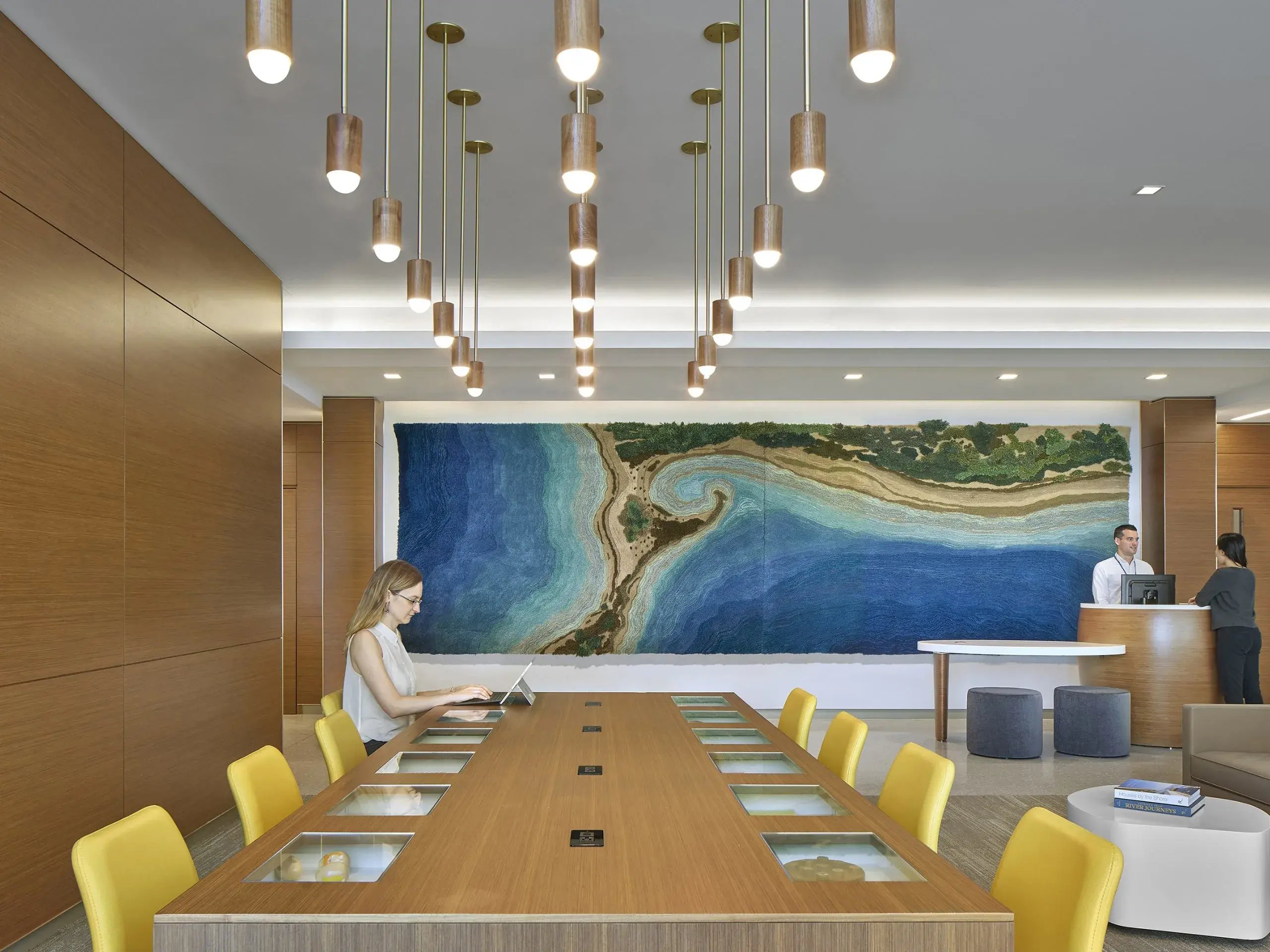 Long Island Tapestries, by Alexandra Kehayoglou for Memorial Sloan Kettering Nassau, Uniondale, NY Uploaded by Melissa Dallal, Memorial Sloan Kettering Cancer Center