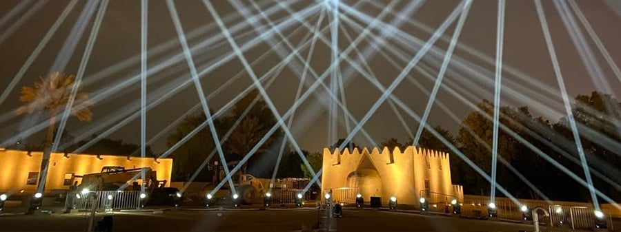 Rafael Lozano-Hemmer Illuminates Al Ain for Manar Abu Dhabi