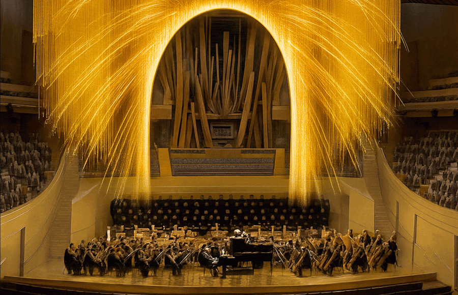RADIANCE by Grimanesa Amorós Illuminates the LA Philharmonic