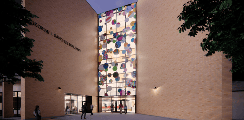 Landmarks, UT Austin's Public Art Program, Unveils Four-Story Glass Piece by Pioneering Black Artist