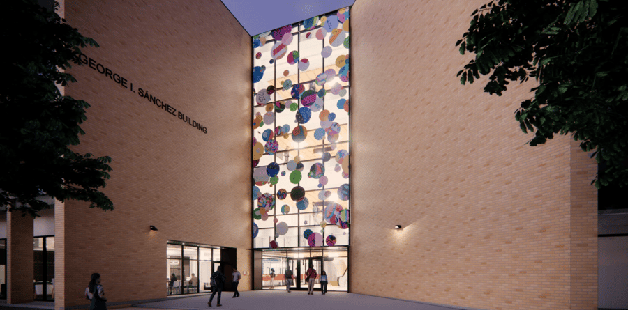 Landmarks, UT Austin's Public Art Program, Unveils Four-Story Glass Piece by Pioneering Black Artist