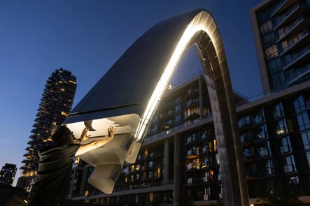 Unfinished Arch Uploaded by Waterfront Toronto 2