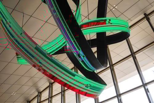 Daniel Canogar’s Shuttle Lands at Red Sea International Airport