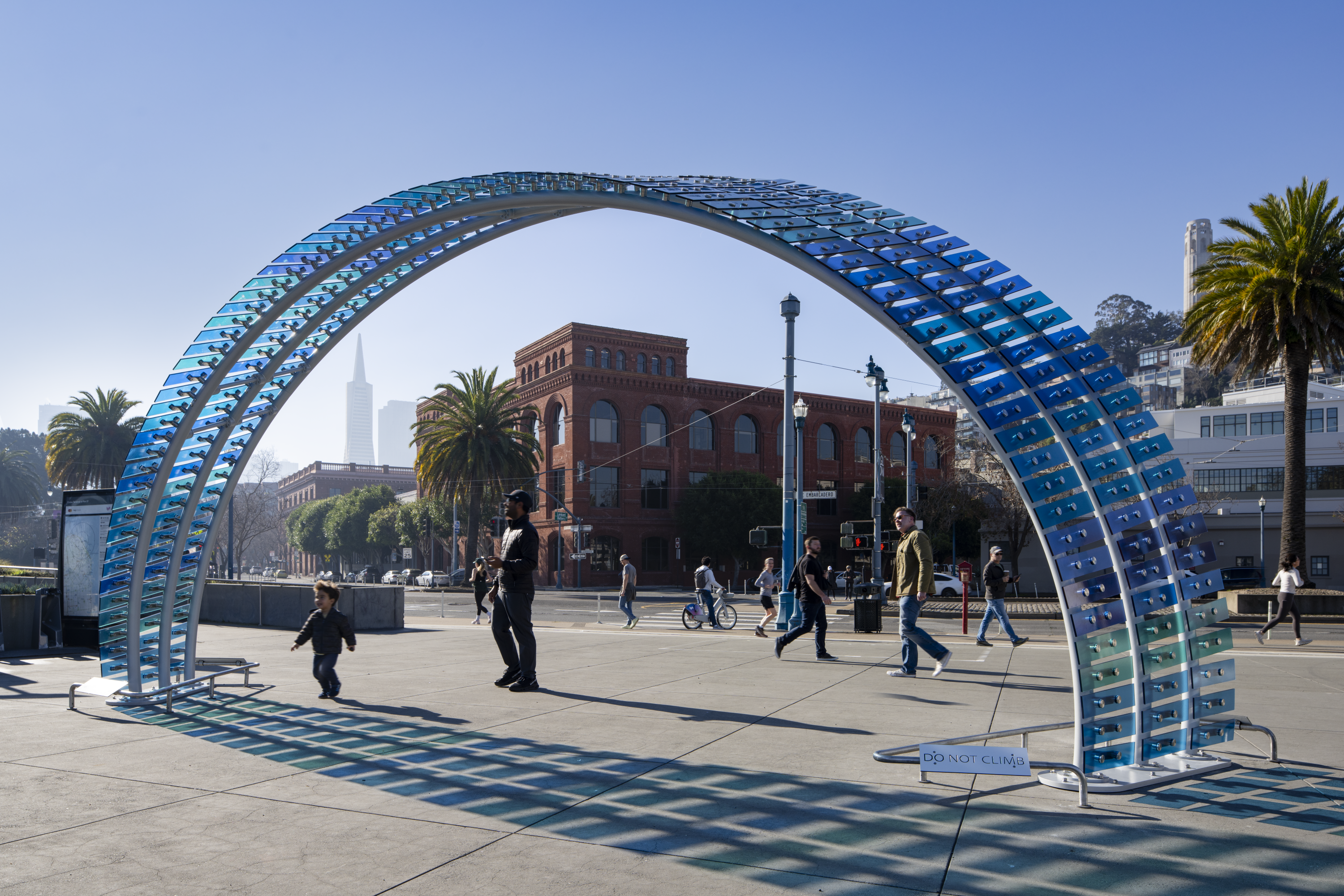 San Francisco Unveils New Archway by Artist Ana Teresa Fernández Along Iconic Waterfront Promenade